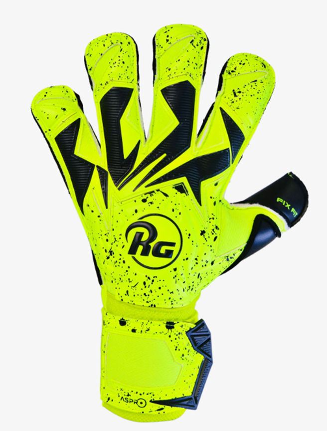 Le gant de foot RG Aspro Chr Yellow Fluo Junior 22-23