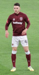 Declan Rice, milieu de terrain anglais